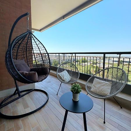 Sunset Escape Apartment - Panoramic Terrace Fiumicino Kültér fotó