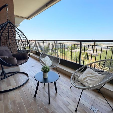 Sunset Escape Apartment - Panoramic Terrace Fiumicino Kültér fotó